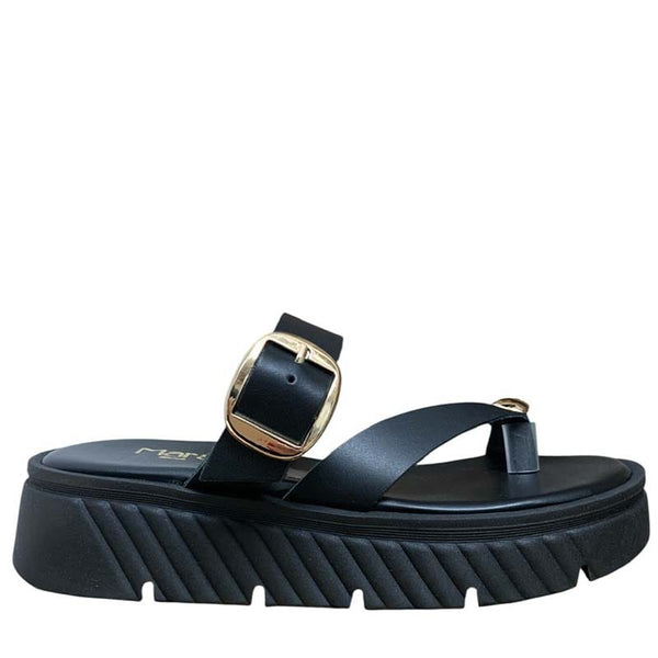 Flatforms MARA COLLECTION B-3580 FLATFORMS ΜΑΥΡΟ / 36