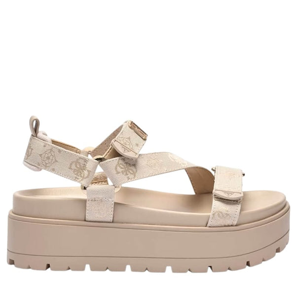 Flatforms GUESS FLJFTTFAL03 FLATFORMS ΜΠΕΖ / 36
