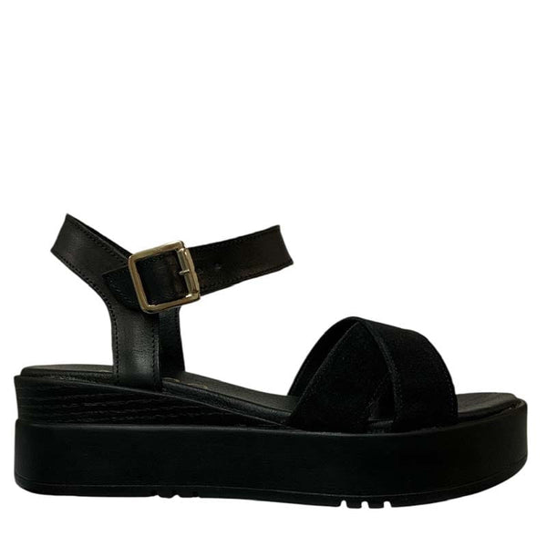 Flatforms MARA COLLECTION SP-651 ΣΑΝΔΑΛΙΑ ΜΑΥΡΟ / 36