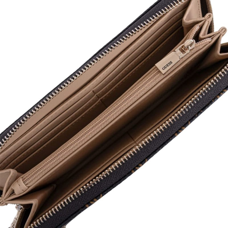 Πορτοφόλι GUESS QL7459146 ΠΟΡΤΟΦΟΛΙΑ ΚΑΦΕ / ONE SIZE