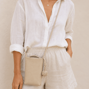 Τσάντα MARA COLLECTION ΤΣΑΝΤΕΣ ΜΠΕΖ / ONE SIZE